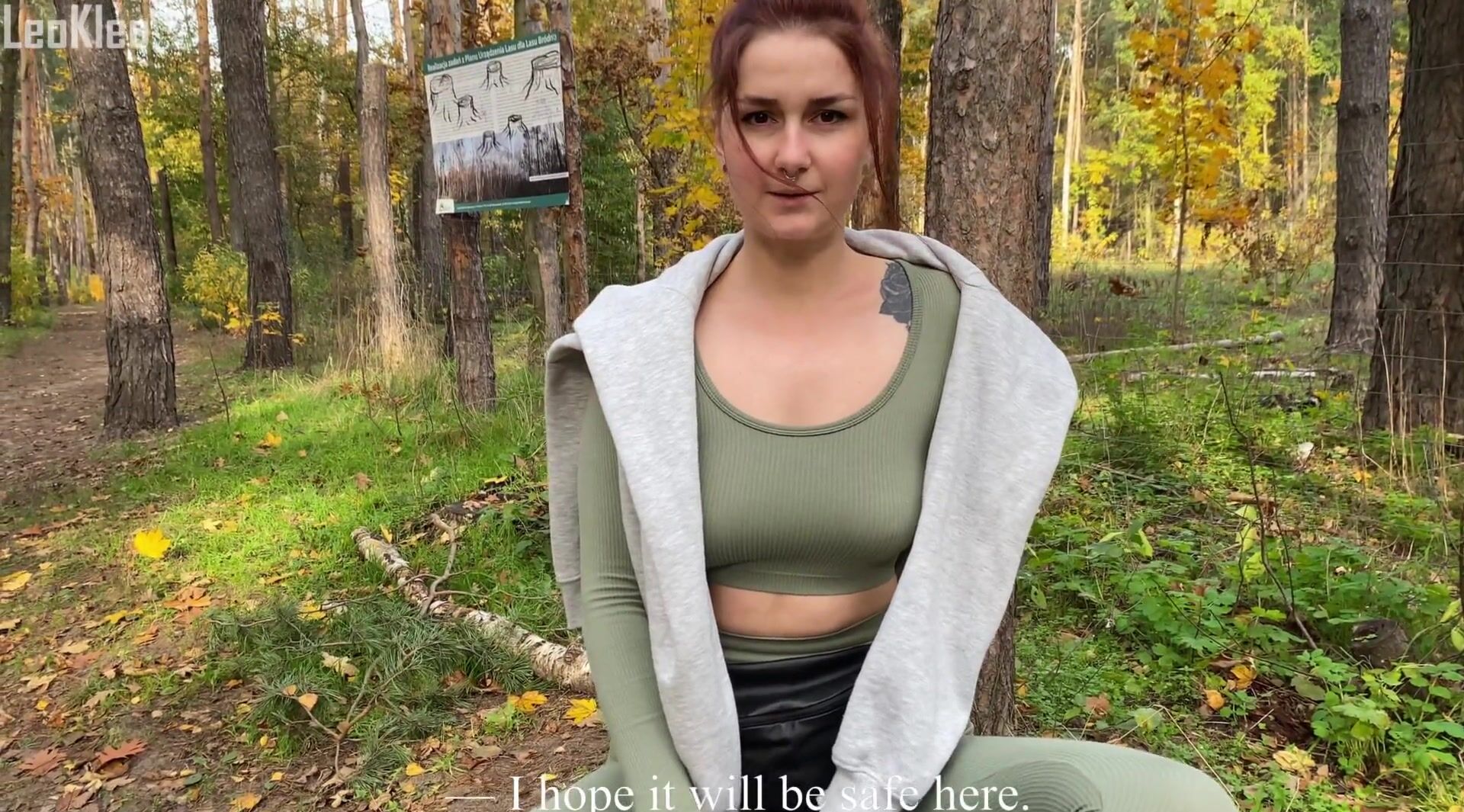 Жесткий секс в лесу порно видео