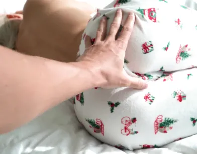 Моя девушка проснулась с кремпаем